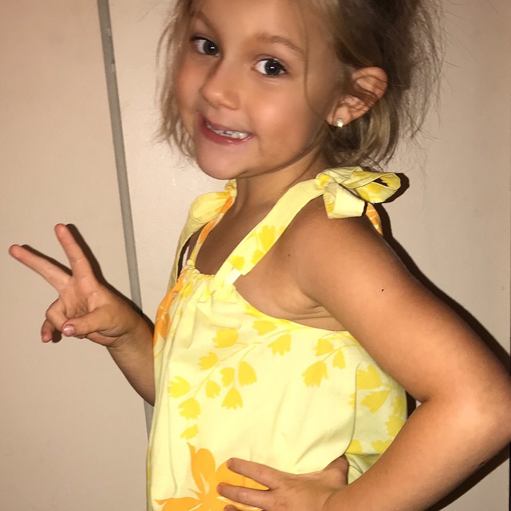Handmade girls dress